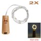 thumbnail image 1 of Cadena de luces LED para botella de vino, guirnalda de luces de hadas para vacaciones, árbol de Navidad, decoración de fiesta de boda, Bar, 2 piezas, 2M, 3M, 1 of 4