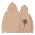 thumbnail image 7 of Toddler Girl'S Hoodie Long Sleeve Soft Sweatshirt Graphic Hoody Kids Cute Pullovers Top Girls Clothes Khaki Size 1-2T, 7 of 7