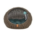 thumbnail image 3 of Sam's Pets Nala 20'' Dog Cat Bed In Brown Oak, 3 of 11