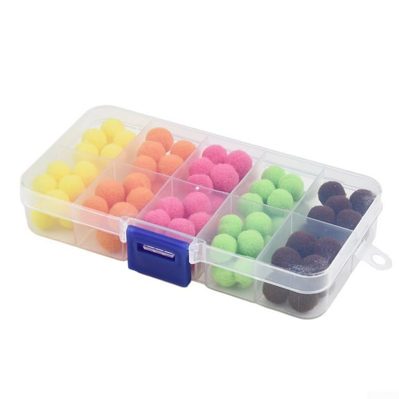 20/100pcs Bait Balls Floats Ball Flies Lure Fly Fishing Fly Hook Bait Material