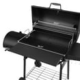 thumbnail image 6 of Royal Gourmet 30" CC1830SC Charcoal Grill with Offset Smoker and Cover, 6 of 9