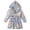 E# Gray Rocket, variant on WIBACKER Fleece Bathrobe for Boy Girl Toddler Kids Cartoon Ear Hooded Towels Spa Beach Plush Robe