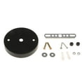 thumbnail image 2 of Bunblic 4x Ceiling Lamp Plate Kit Pointed Base Disc Pendant Light Accessories 100mmx15mm with Screws, Easy to DIY Assembly 4 Pcs, 2 of 7