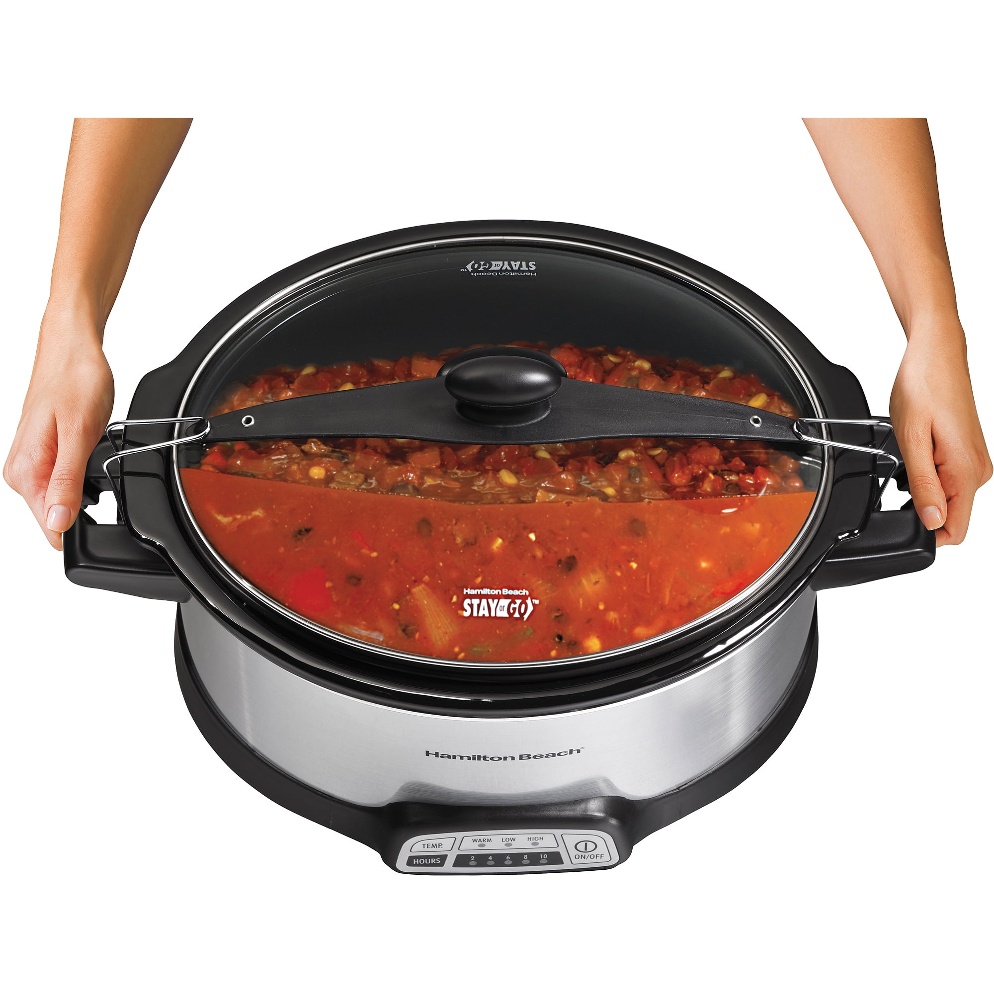 Hamilton Beach Programmable Stay or Go 6 Quart Slow Cooker - On Sale - Bed  Bath & Beyond - 28978468