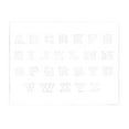 thumbnail image 2 of MakerAid® 3/4" Old Western Alphabet Easy Trace Reusable Pattern, 2 of 3