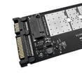 thumbnail image 2 of M.2 A SATA 3.0 6Gbps 2.5inch Riser Board B Key NGFF SSD Adaptador, 2 of 5