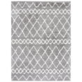 thumbnail image 2 of SAFAVIEH Berber Lula Distressed Shag Area Rug, Gray/Ivory, 8' x 10', 2 of 11