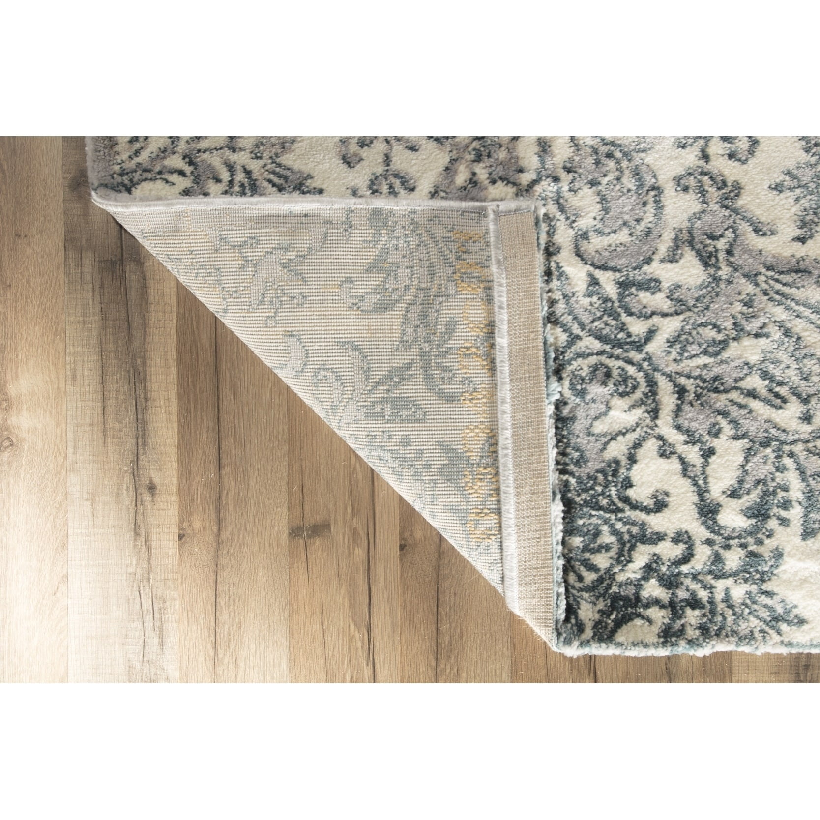 Rugs America Brighton Collection Snow Day BH400B Transitional Oriental Area Rug 5' x 8'