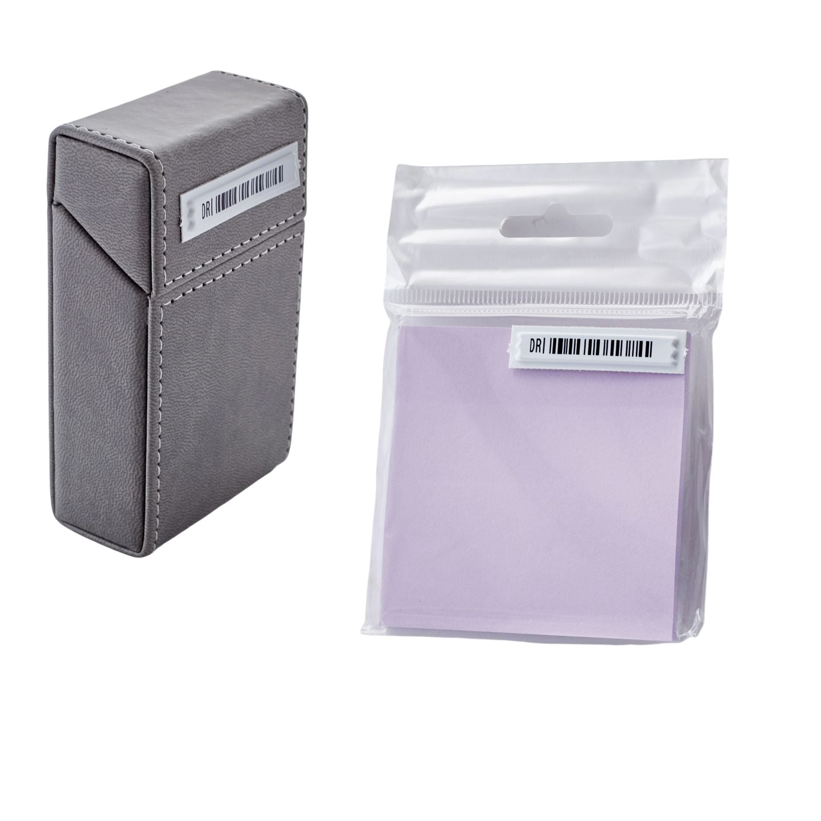 AM 58kHz Security Tags with Barcode 5000 Pcs Security Labels Compatible with 58kHz EAS System Retail Anti-Theft Equipment