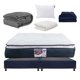 thumbnail image 1 of Colchón King Size + Box Bless + Edredón Homy + Almohada One + Sábanas Softy + Protector de Colchón Spring Air Dicasa Monaco, 1 of 8