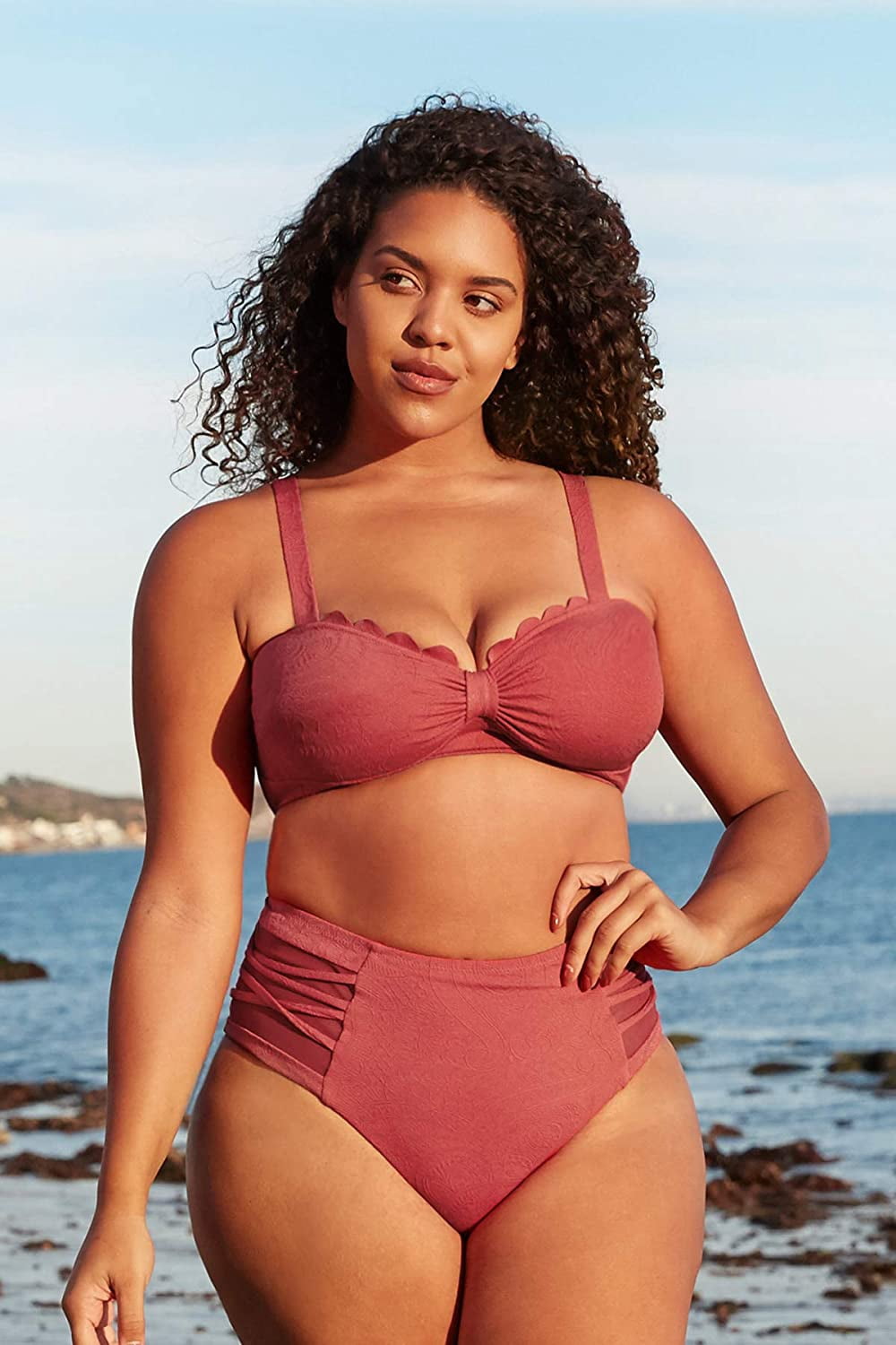 full figure bathing suits with underwire