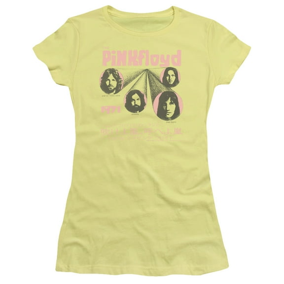 Pink Floyd One Of These Days Junior Women's T-Shirt Sheer Banana