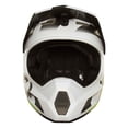 thumbnail image 2 of Fox Racing Rampage Comp Helmet: Creo White/Yellow XL, 2 of 5