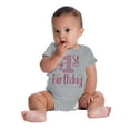 thumbnail image 4 of First Birthday 1 Year Niece Daughter Romper Boys or Girls Infant Baby Brisco Brands 12M, 4 of 6