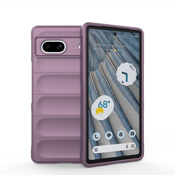 for Google Pixel 8 Case,Drop Protection Scratch Resistant,Soft Touch Slim Shockproof Lightweight Case for Google Pixel 8,6.2 inch,Purple