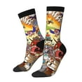 thumbnail image 2 of The Cuphead Show Adult Socks Breathable Cozy Soft Crew Socks Novelty Casual Calf Stockings For Men Women, 2 of 8