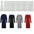 thumbnail image 4 of Men's Bathrobes - Long Hooded Terry Robe compatible Resort, Spa, and Home Newway High-quality, 4 of 5