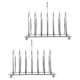 thumbnail image 3 of 2pcs Toast Bread Rack Holder Toast Bread Rack Stainless Steel Toast Rack Cooling Bread Rack, 3 of 4