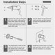 thumbnail image 4 of For Crystal Towel Hook - Gold Robe Hooks, Bathroom Hand Towel Wall Hanger For Clothes Closet Wall Mounted - Bathroom Accessory, 4 of 5