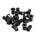 thumbnail image 4 of M6 Rivet Nuts, Thread Half Hexagonal Carbon Steel Zinc-Plated Flat Head Threaded Insert Nut Black 20 Pcs, 4 of 7
