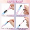 thumbnail image 3 of Automatic Refillable Wax Pen, 2026 New Upgrade Diamond Art Pens with Wax, Diamond Art Refillable Wax Pen, DIY Craft Tool for Nail Art, Jewelry Making & Diamond Painting (1PC-Pink & Blue), 3 of 7