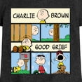thumbnail image 3 of Peanuts - Good Grief Comic - Toddler & Youth Girls Short Sleeve Graphic T-Shirt, 3 of 6