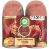 Air Wick Pure Freshmatic Automatic Spray Refill, 2ct (2x5.89oz), Apple Cinnamon Medley, Air Freshener, Fall Scent, Fall decor, Autosprays