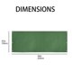 thumbnail image 2 of Toldo de techo para patio de juegos para niños, cubierta impermeable de repuesto, parasol de lona de repuesto, 43x90 pulgadas, color verde, 2 of 6