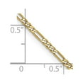 thumbnail image 4 of Auriga Fine Jewelry 14K Yellow Gold 1.8mm Flat Figaro Anklet 9inch for Women, 4 of 6