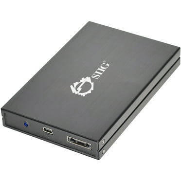 Hi-Speed USB 2.0/eSATA Enclosure for 2.5" SATA 3Gb/s Hard Disks