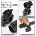 thumbnail image 3 of SHOWERORO 4Ud Soporte Universal Para De Con Clip Ajustable Color Negro, 3 of 8