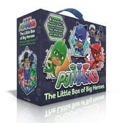PJ Masks: The Little Box of Big Heroes (Boxed Set) : PJ Masks Save the Library; Hero School; Super Cat Speed; Race to the Moon! (Board book)