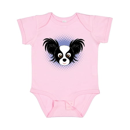 

Inktastic Papillon Dog Cute Boys or Girls Baby Bodysuit