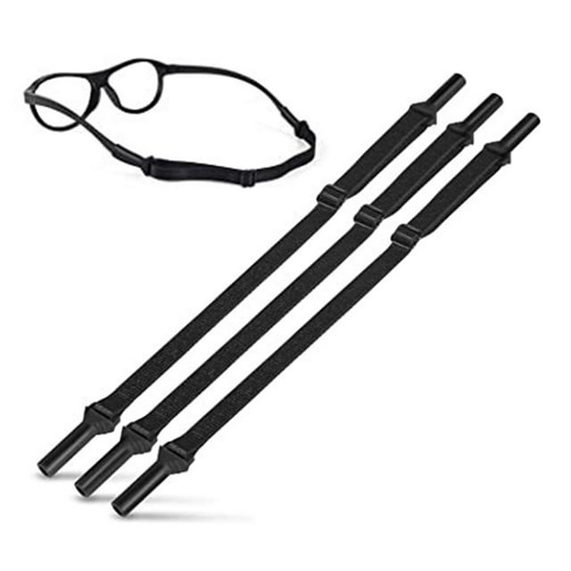 Visland Sangle de Lunettes Réglable Super Douce Réutilisable Respectueuse de la Peau Universelle en Silicone Corde de Lunettes de Sport pour Enfant