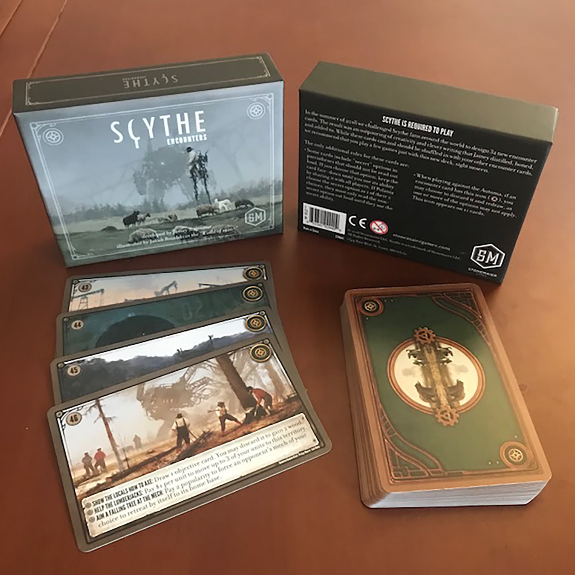 Scythe: Encounters Expansion by Jamey Stegmaier, Add to Scythe Strategy Board Game Stonemaier Games