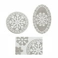 thumbnail image 5 of Medallion Cotton Tufted Bath Rug 20x30 Inches Global Inspired Boho Bathroom Mat Soft Absorbent 100% Cotton Machine Washable, 5 of 9