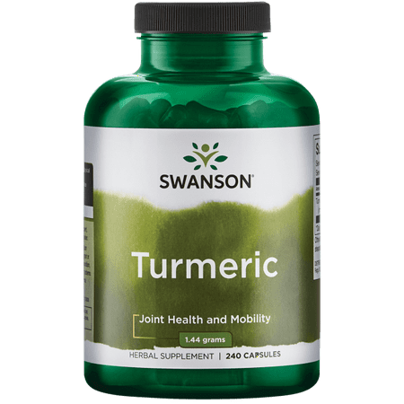 Swanson Premium Turmeric Capsules, 720mg, 240 Ct (Best Way To Take Turmeric As A Supplement)