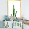 thumbnail image 3 of Designart 'Green Cactus South Western Plant' Tropical Framed Art Print, 3 of 4