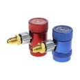 thumbnail image 1 of 2x A/c R1234yf Snabbkoppling Adapter Grenrör Anslutning Hög & Låg Sida Set, 1 of 5