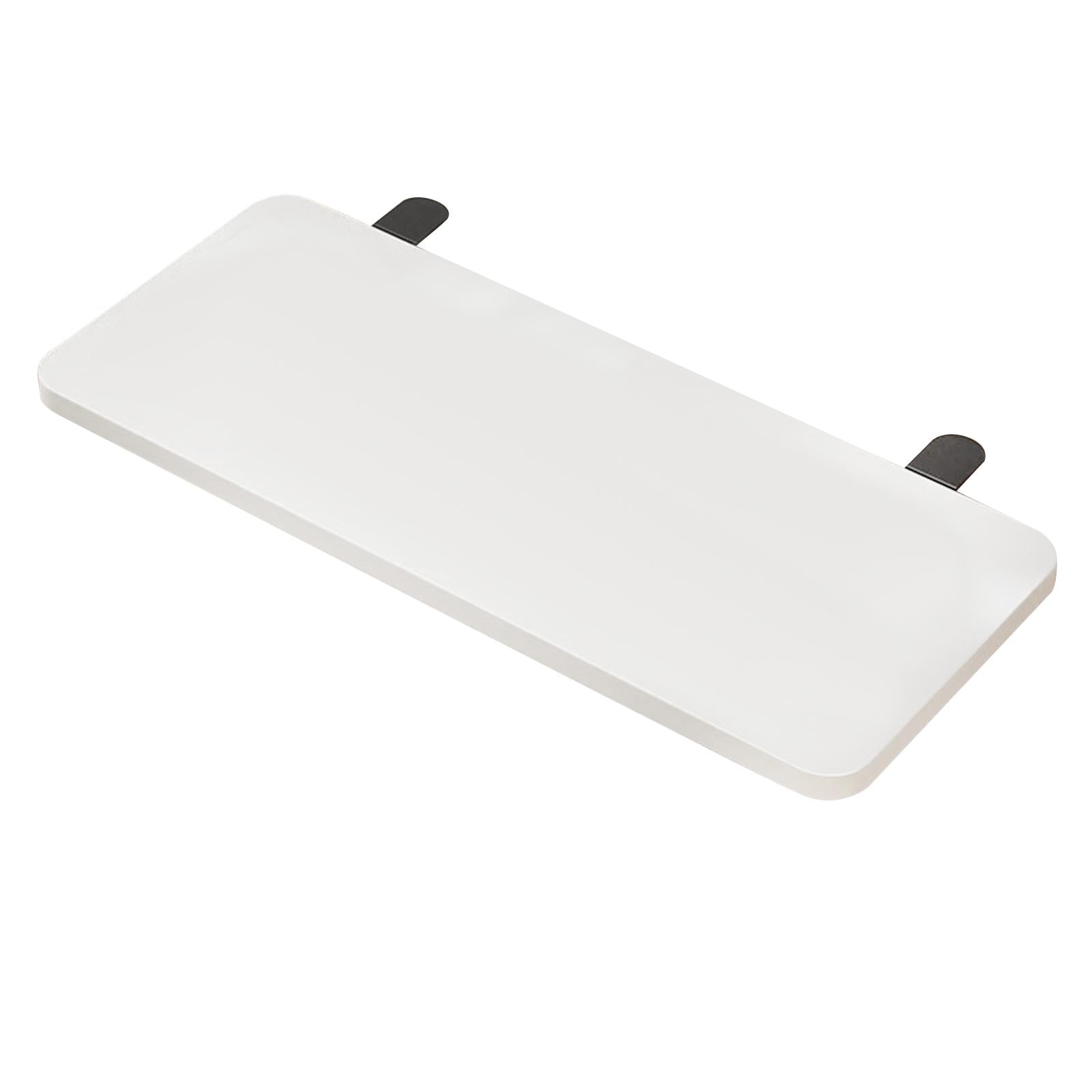 FashionCha Desk Board Wrist Office Foldable 50x20cm Desktop Extension Board Keyboard Tray White