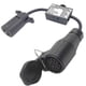 thumbnail image 1 of Usa To European Trailer Light Converter 7 Way Flat Socket (us Vehicle) To 13-pin Round Plug (eu Tra, 1 of 4