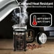thumbnail image 3 of YMMIND Cafetera de prensa francesa Prensa de café de acero inoxidable 304 de 21 oz, con sistema de 4 filtros, vidrio de prensa francesa de borosilicato de espesor resistente al calor, émbolo de café d, 3 of 5