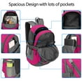 thumbnail image 6 of Small Size Daypack 20L Cycling Hiking Backpack Water Resistant Travel Backpack Lightweight, 6 of 6