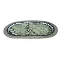thumbnail image 2 of nu steel, Ice Mosaic Iceberg Collection Amenity, Metal Cosmetic Organizer, Hand Towel Storage Tray,Bathroom Vanity countertop, Finish, 2 of 10