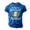 Blue, variant on Kids Oktoberfest Print Short Sleeve T-Shirt For Schnitzel My Nitzel Mug Sausage Graphic Tee Classic Crew Neck Casual Summer Top for Festival Daily Wear(Purple,2-3 Years)