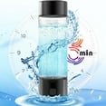 thumbnail image 4 of Opvise Upgraded SPE/PEM Hydrogen Water Bottle | NSF-42 Certified 1400PPB Generator with 9.13in Borosilicate Glass & Smart Health Tracking | USB-C Fast Charge, 4 of 8