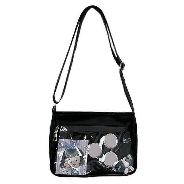 Harajuku Uniform Itabag Shoulder Bags Women Japanese Transparent Crossbody Bag