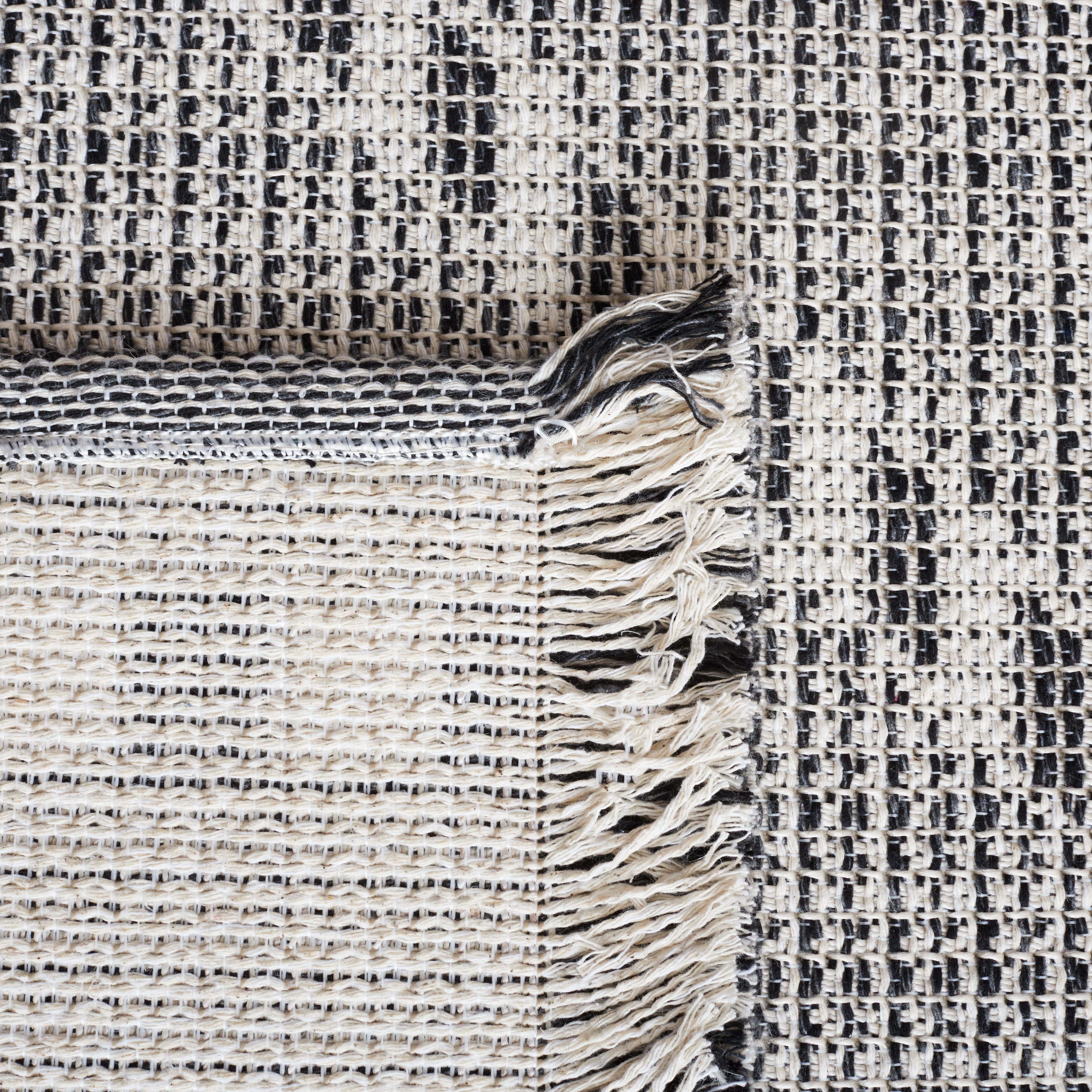 SAFAVIEH Augustine Heathe Trellis Area Rug, Ivory/Black, 9' x 12'