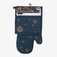 thumbnail image 3 of Thyme & Table 2-Pack Kitchen Set Oven Mitt and Potholder, Navy Celestial, 3 of 6