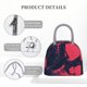 thumbnail image 4 of Fotbe Rock Skull Guitarist Bolsa de Almuerzo con Estampado, Lonchera Aislada, Contenedor de Comida Reutilizable Tipo Cooler a Prueba de Fugas, 4 of 6